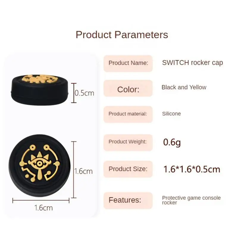 Button Cover Design Comfortable Feel Silicone Material High Fit Silicone Cushion Key Cover Rocker Hat Joystick Cover