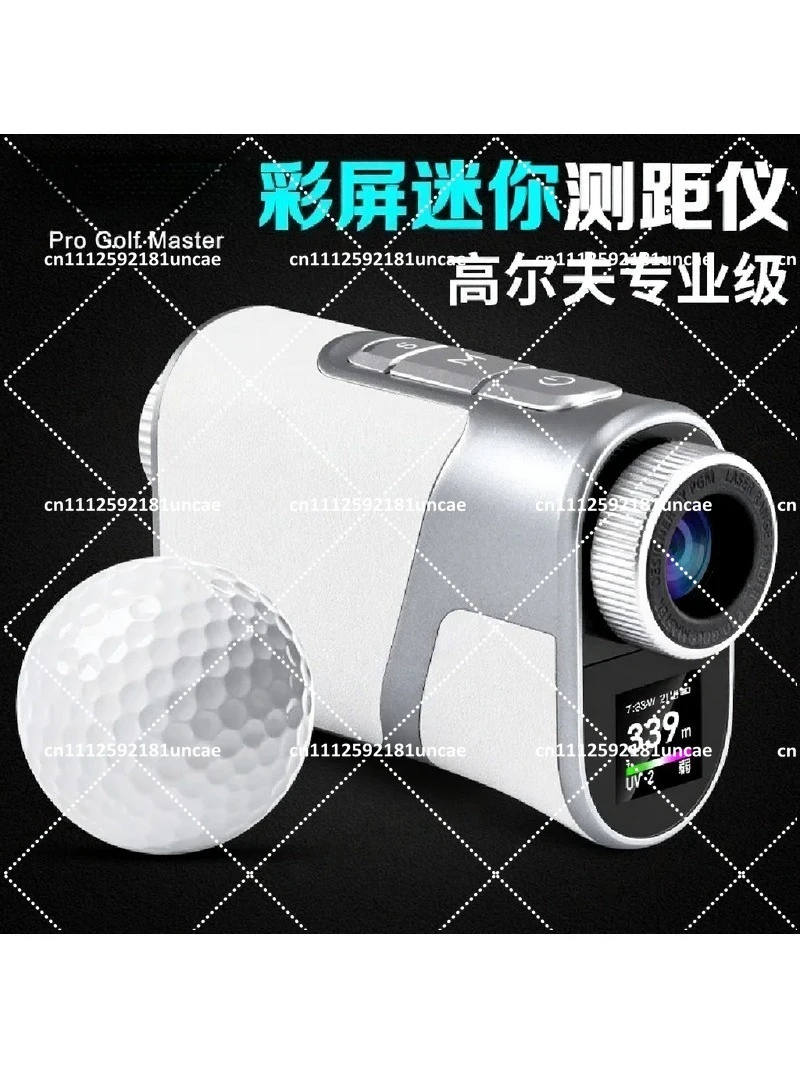 Golf Color Screen Range Finder Mini UV Detection Slope Compensation Lock Flag Vibration High Precision