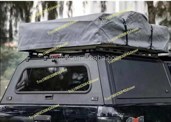 Luxury Waterproof Hard Top Truck Canopy Pickup Bed Cover for Ridgeline , mitsubish Navara Aluminum