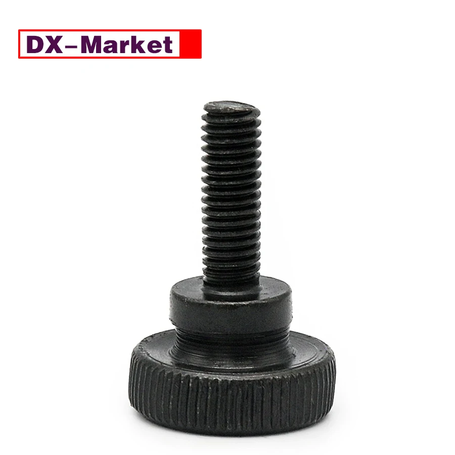 M5 Black Surface Knurled Thumb Screws Manufacturer  , A043