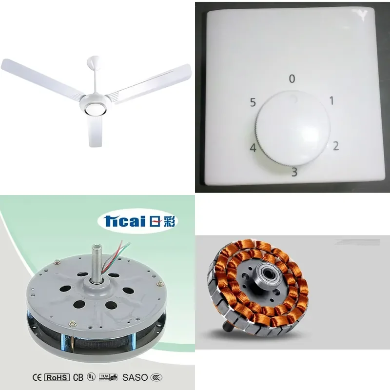 Industrial Ceiling Fan High Velocity Metal Blades Large Diameter Air Circulation for Warehouse Workshop Garage Commercial Use