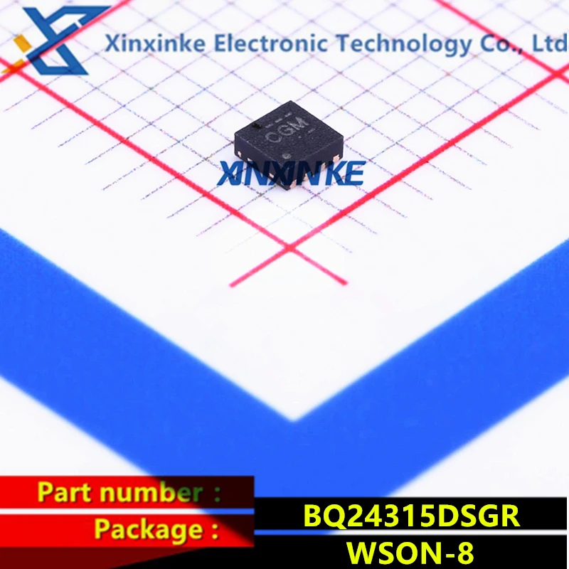 

5PCS BQ24315DSGR Mark:CGM WSON-8 Battery Management Overvltg & Overcrnt Protection IC Brand New Original