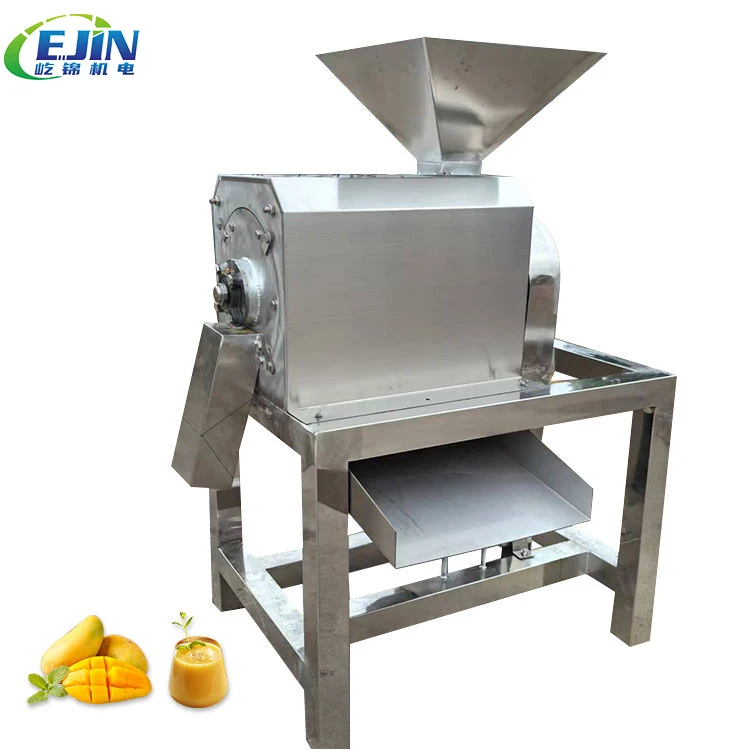 Máquina automática para fabricar pulpa de mango, extractor de jugo de pulpa de tomate con componente central del motor