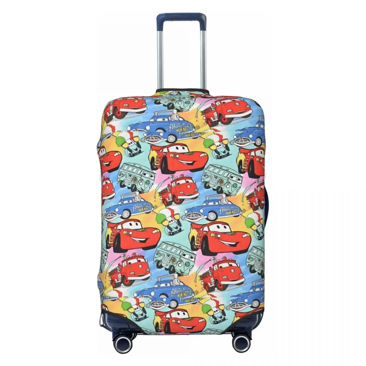 

Custom M-McQueenes Cartoon Hot Travel Luggage Cover Elastic Comic Suitcase Cover Protector Fit 18-32 Inch