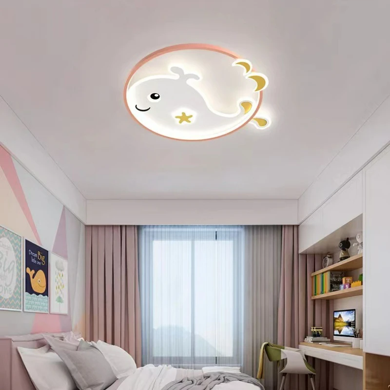 Imagem -06 - Lâmpada de Teto Led Infantil Lustre para Quarto de Crianças Quarto Lustre Decoração para Casa Study Attic Lighting Techo