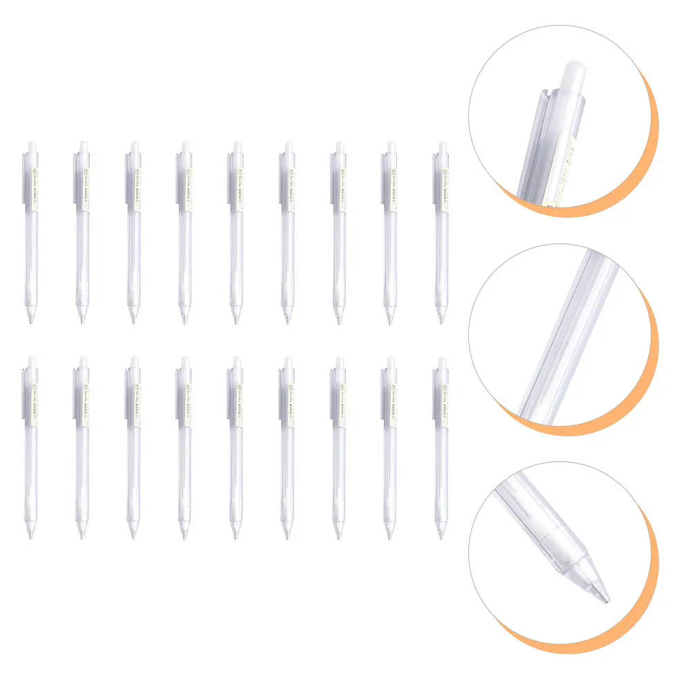 50pcs-transparent-mechanical-pencil-05mm-automatic-pencil-easy-press-tip-comfortable-grip-fine-workmanship-for-students-school