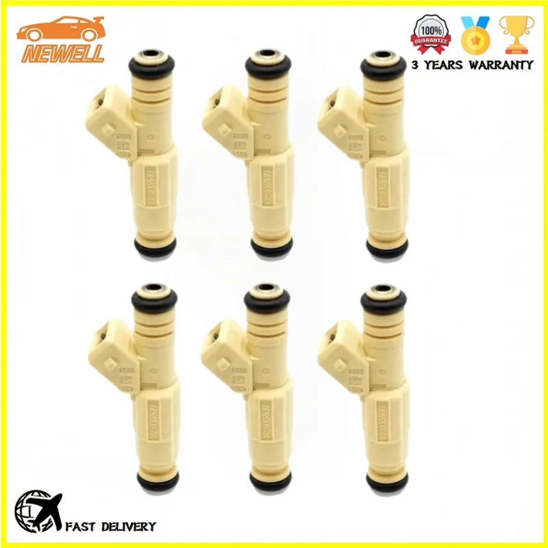 

6pcs 0280155737 36lb Fuel injector For Ford GM V8 LS1 LT1 5.0 5.7L Chevrolet Buick Pontiac 3.8L V6