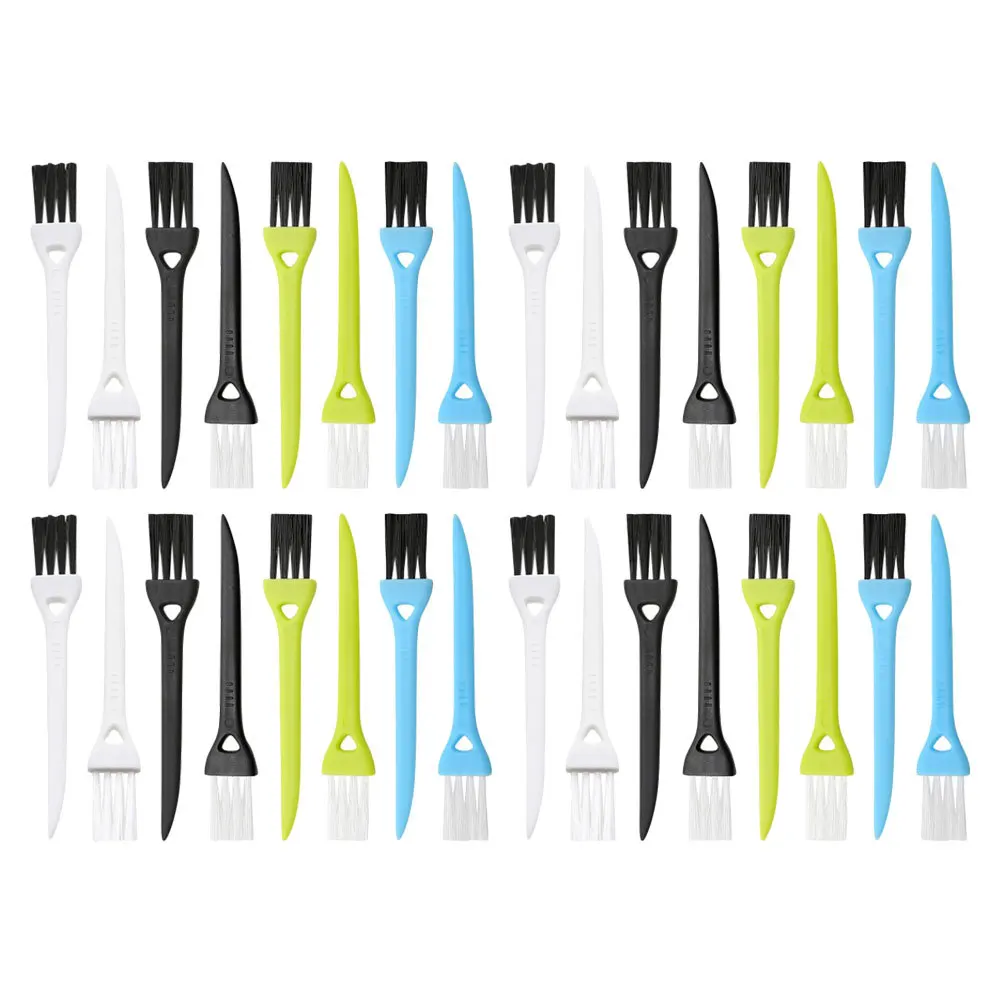 36 قطعة فرشاة تنظيف لماكينة الحلاقة الكهربائية ماكينة حلاقة المقص أداة دقيقة للمناطق التي يصعب الوصول إليها منظف فرشاة صغيرة