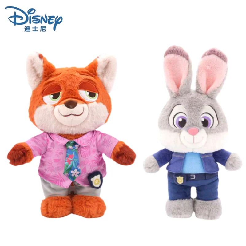 

Disney Zootopia Nick Judy Plush Toy Doll Cute Animal Fox Rabbit Plush Toy Birthday Gift