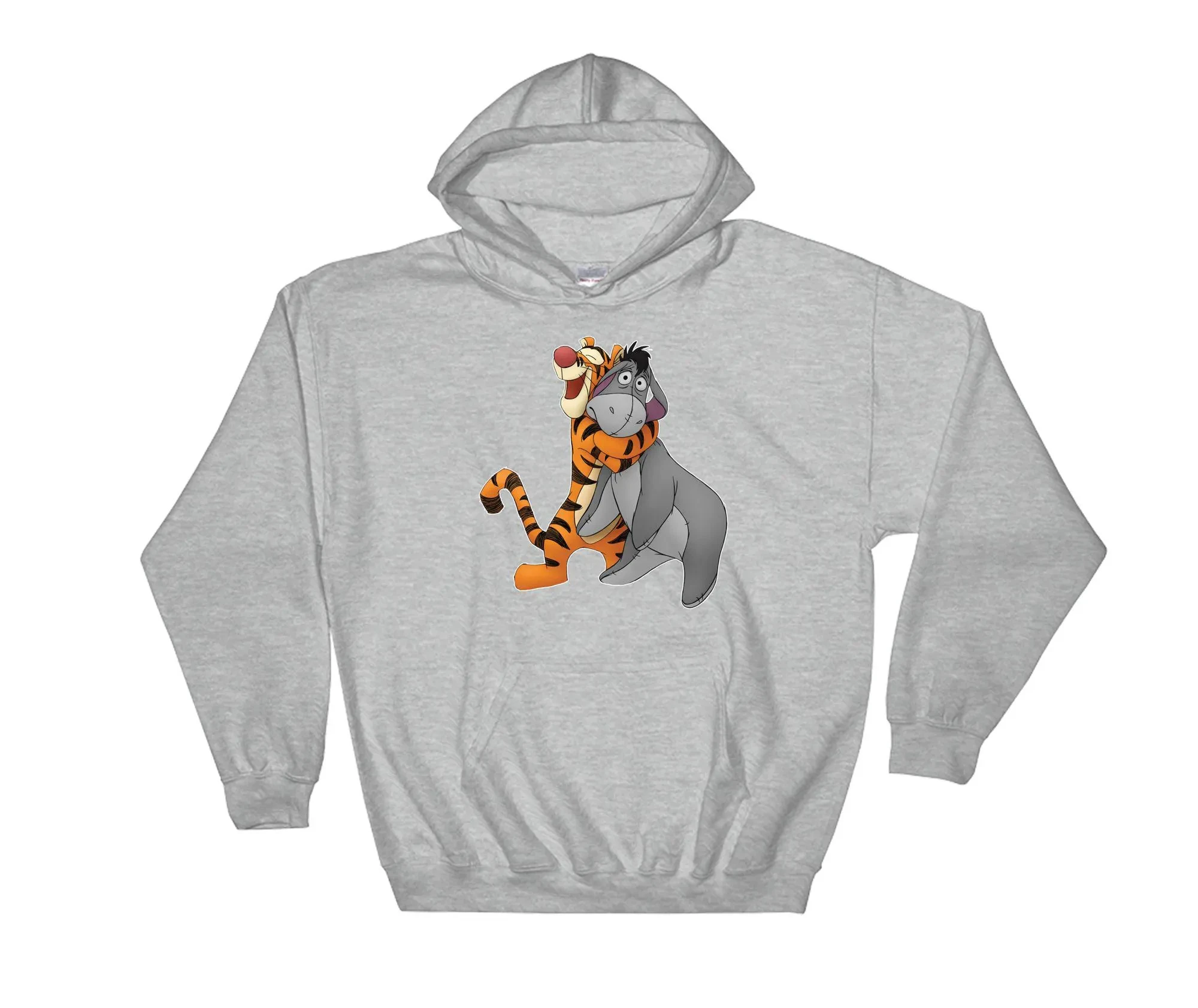 ويني ذا بوه أنيمي الكرتون هوديي المرأة الخريف الشتاء الصوف ديزني فضفاضة طويلة الأكمام البلوز الدافئة رداء علوي غير رسمي