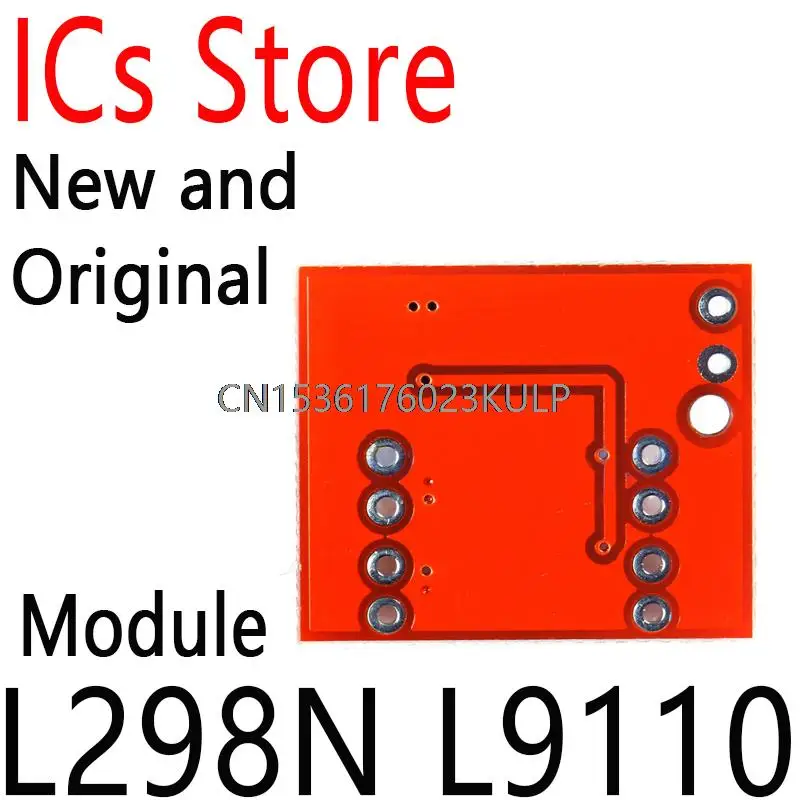 2PCS 1.5A 2 Way DC Motor Driver Module PWM Speed Dual H-Bridge Stepper L298N L9110