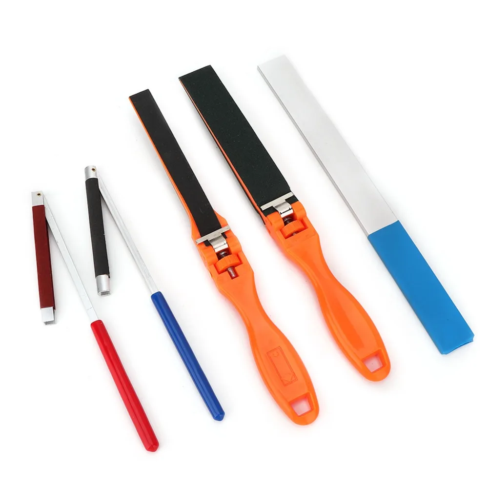 5pcs Semicircle Shape Manual Sandpaper Stick Round Square Flat Design Jewelry Polishing Tool Sanding Paper Roll Bar