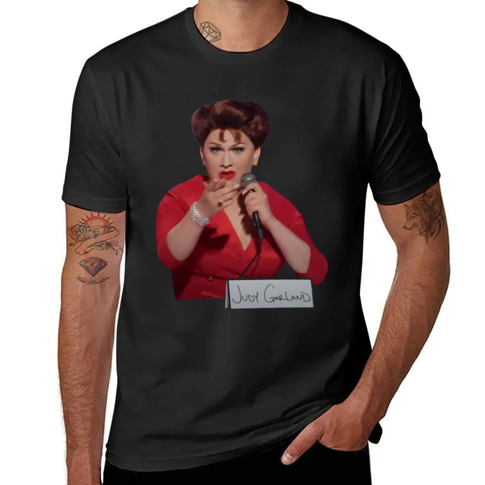 Новинка: My Camera Jinkx Monsoon, Джуди гирлянда на RPDR All Stars 7 Snatch Game, футболка, футболка, летний топ, мужская одежда