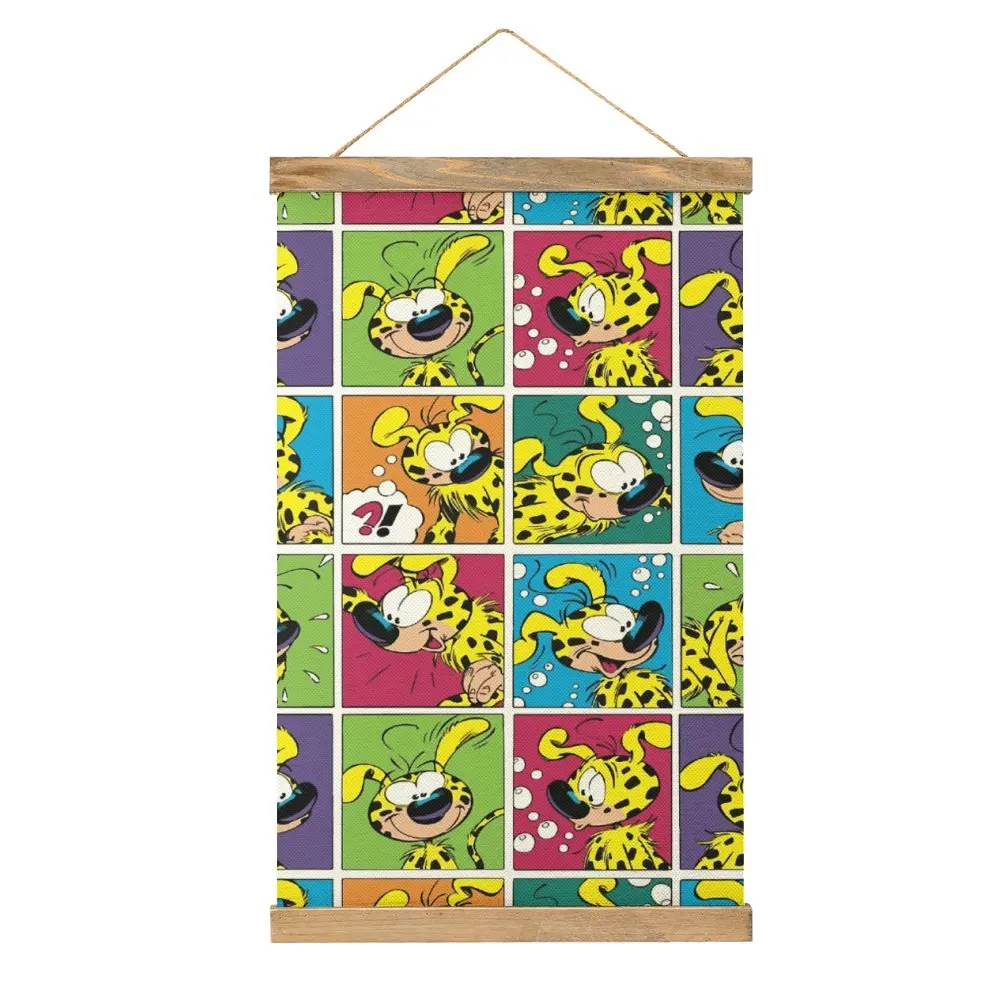 

Canvas Hanging Picture Marsupilami Squares A Line Dress For Sale Funny Casual Mural Hotel Wall Decoration Style Decorate
