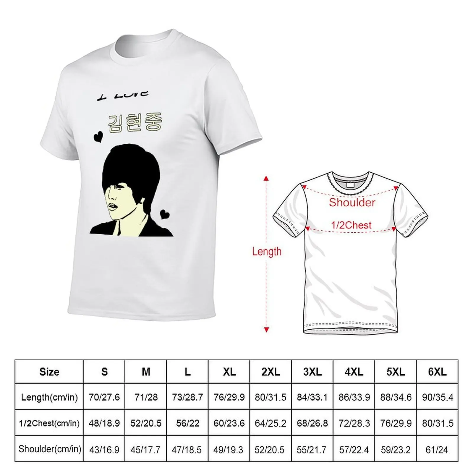 Kim Hyun Joong T-Shirt summer top graphic t shirt vintage black t shirts for men