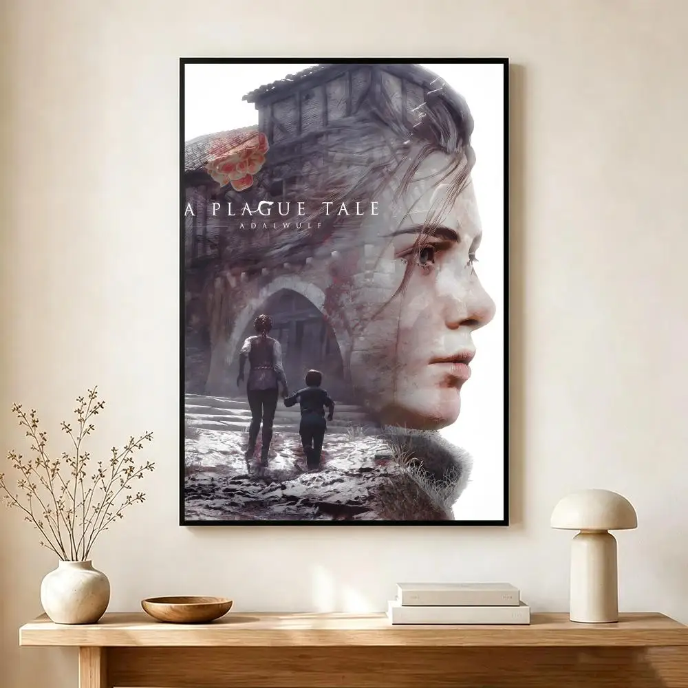 haunting game A-A Plague Tale Requiem Poster Modern Home Decoration Interior Design & Contemporary Wall Art Collection