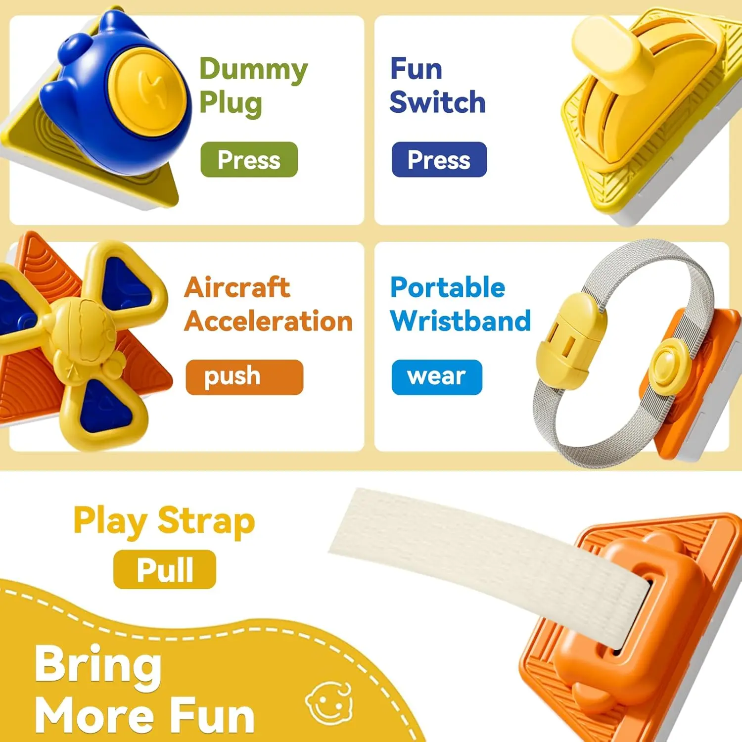 22 In 1 Montessori Busy Board Cube Sensory Educational Toy_voghion.com