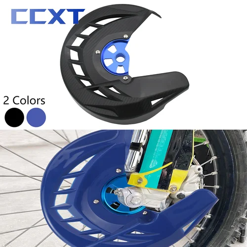 Protector de Rotor de disco de freno delantero de motocicleta para Yamaha, WR250F, WR450F, WR450F, WR125, WR250, 2003-2021, YZ250F, YZ450F, YZ250X, 2004-2018