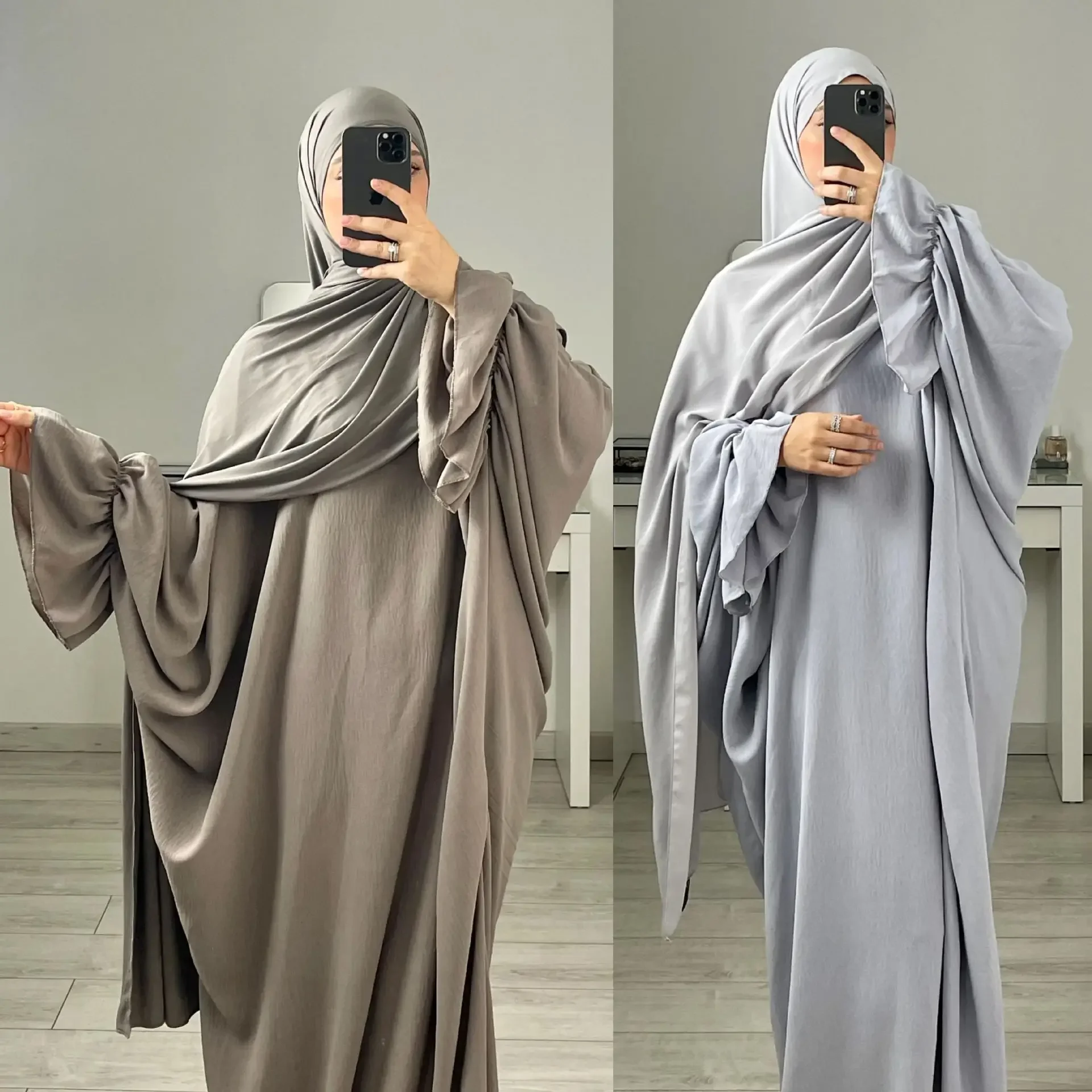 

Dubai Abaya for Women Modest Turkish Dresses 2024 Eid Ramadan Abayas Plain Dress Arabic Long Robe Female Islam Clothing