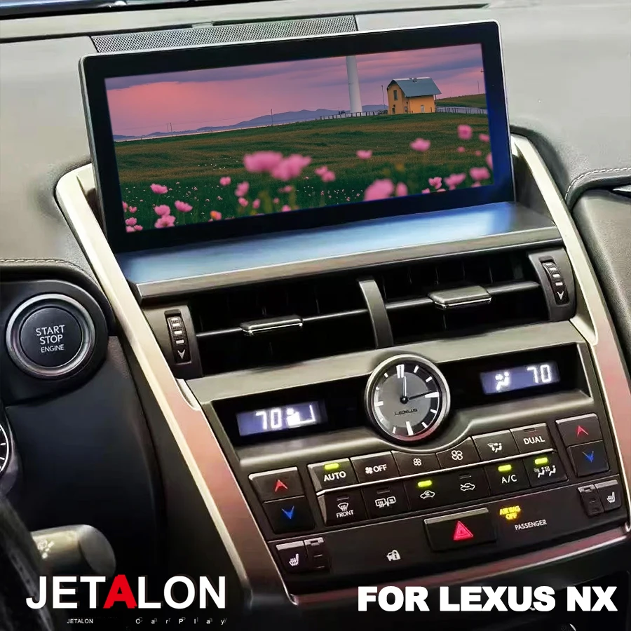 For Lexus NX NX200 2014-2021 Android 15 Auto Stereo Car Radio Video Player GPS Navigation Wireless Carpy Head Unit WIFI 4G BT