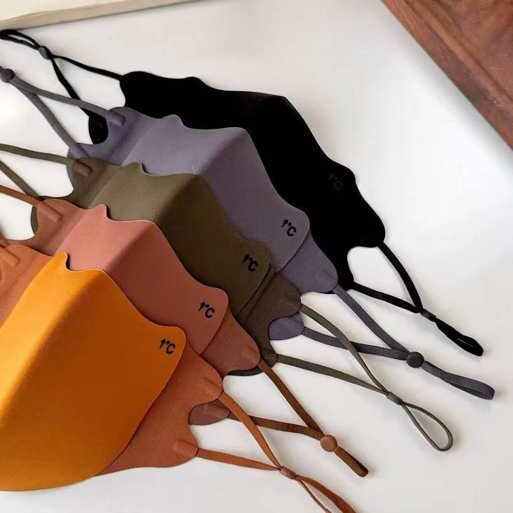 Новая дышащая теплая маска, пылезащитная моющаяся маска для лица, регулируемая бесследная вуаль для лица, осень и зима