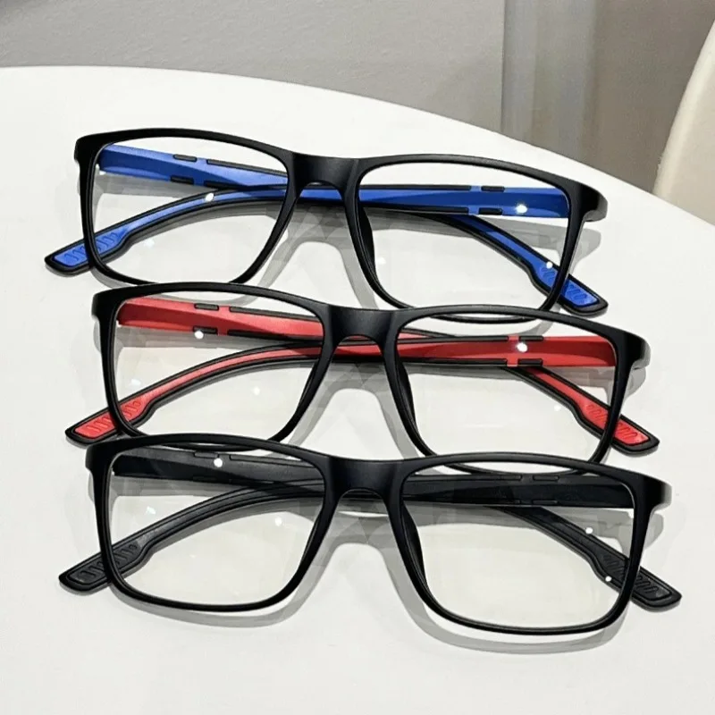 Photochrome Sport-Lesebrille Kleine Rechteckige Vollrandbrille Outdoor-Gläser Wechseln bei Sonnenlicht ihre Farbe – Detail 2