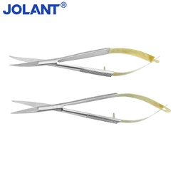 JOLANT Stainless Steel Dental Castroviejo Surgical Scissors Straight/Curved Scissor Forceps Tools Dentistry Surgical Instrument