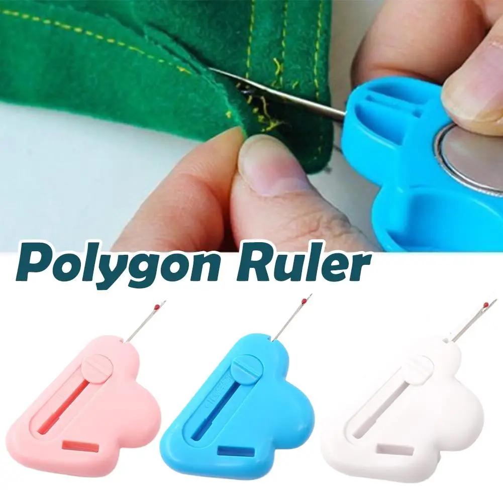 2-In-1 Adjustable Seam Guide Built-In Seam Ripper,needle Threader Seam Ripper M8A0