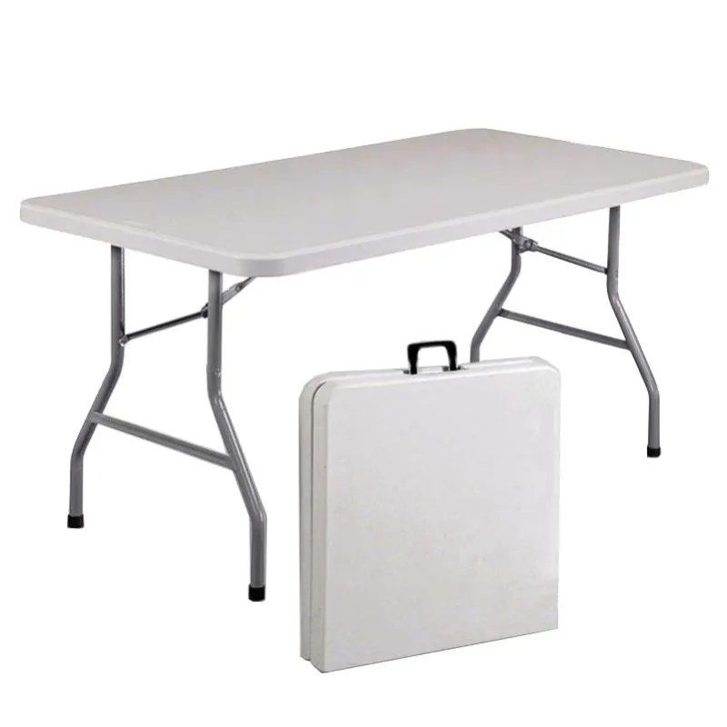 

Outdoor Plastic Mesa Plegable 6ft Dining Foldable Table Banquet Party Picnic Camping Folding Table and Chair for Events table