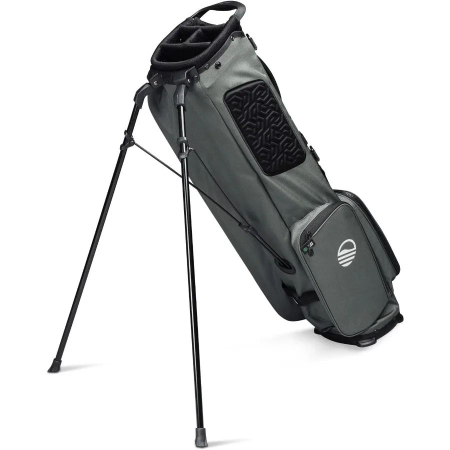 حقيبة El Camino حقيبة خفيفة الوزن مع حزام وحامل يسهل حملها حقيبة حامل الجولف لمجموعة القيادة الاسمية 3 والطورة القياسية #3