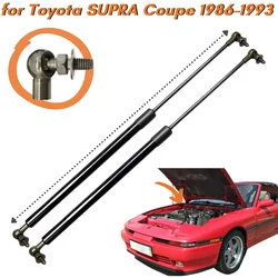 Qty(2) Hood Struts for Toyota SUPRA Coupe 1986-1993 5345019035 Front Bonnet Carbon Fiber Gas Springs Shock Absorber Lift Support