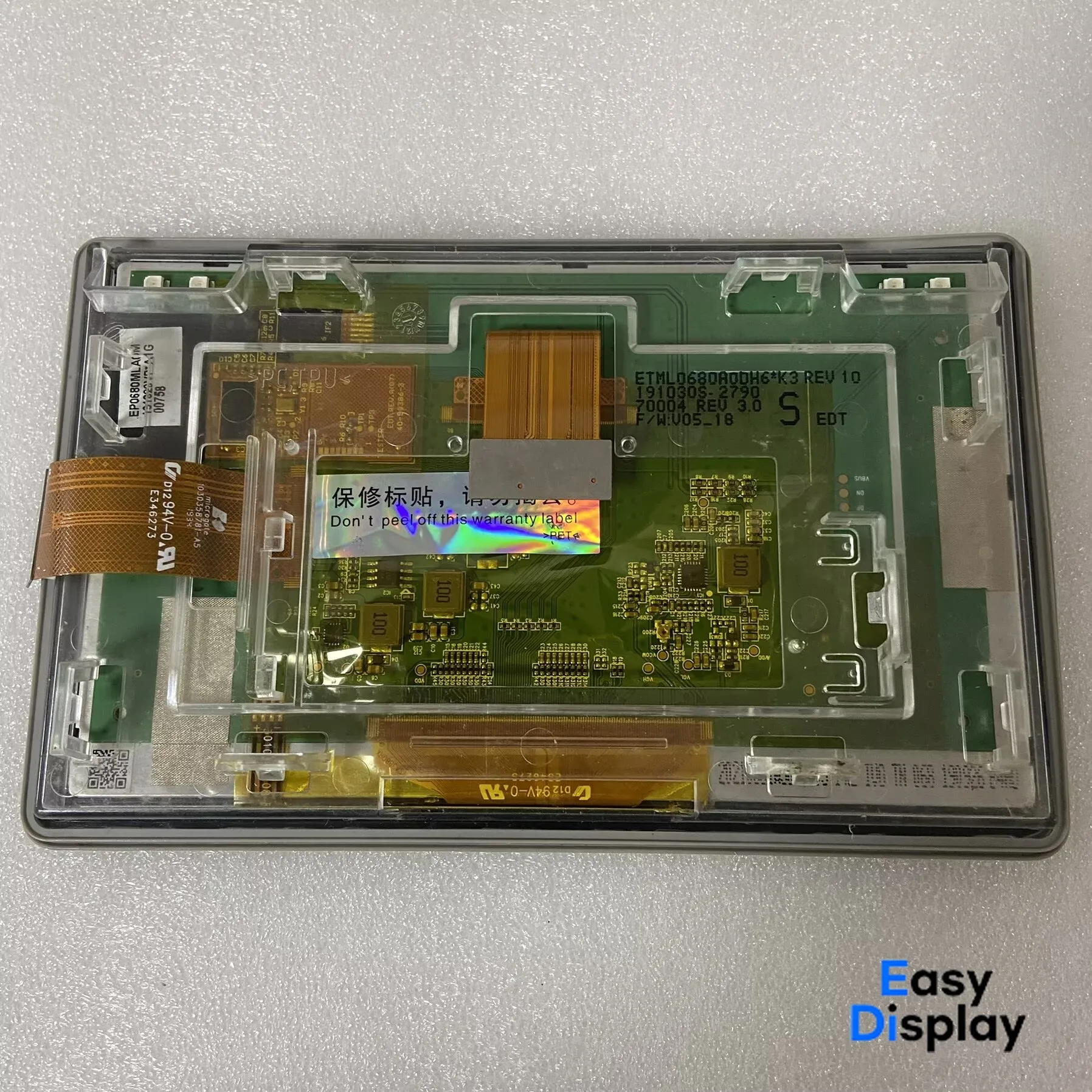 Original LCD Display With Touch Screen for Vorwerk Thermomix TM6 Repair