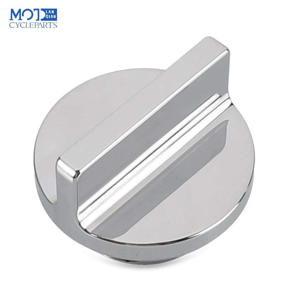 جديد لـ Kawasaki Vulcan 1600 Classic Mean Streak Nomad VN1600 2003-2007 2008 ملحقات الدراجة النارية غطاء حشو الزيت الخام الكروم #3