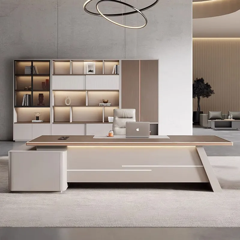 Decoration Aesthetic Office Desk Computer Toys Craft Table Office Desk Workstation Accessories Mesa Escritorio Estudio Furniture
