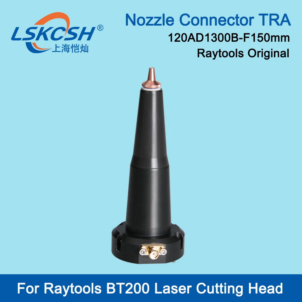 LSKCSH Raytools Original BT200 Nozzle Connector TRA 120AD1200B-F125mm 120AD1300B-F150mm for Raytools BT200 Laser Cutting Head