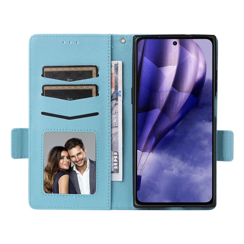 For HMD Skyline Side buckle Hanging rope Wallet Phone Case for HMD Skyline 5G Magnetic Phone Case Wallet