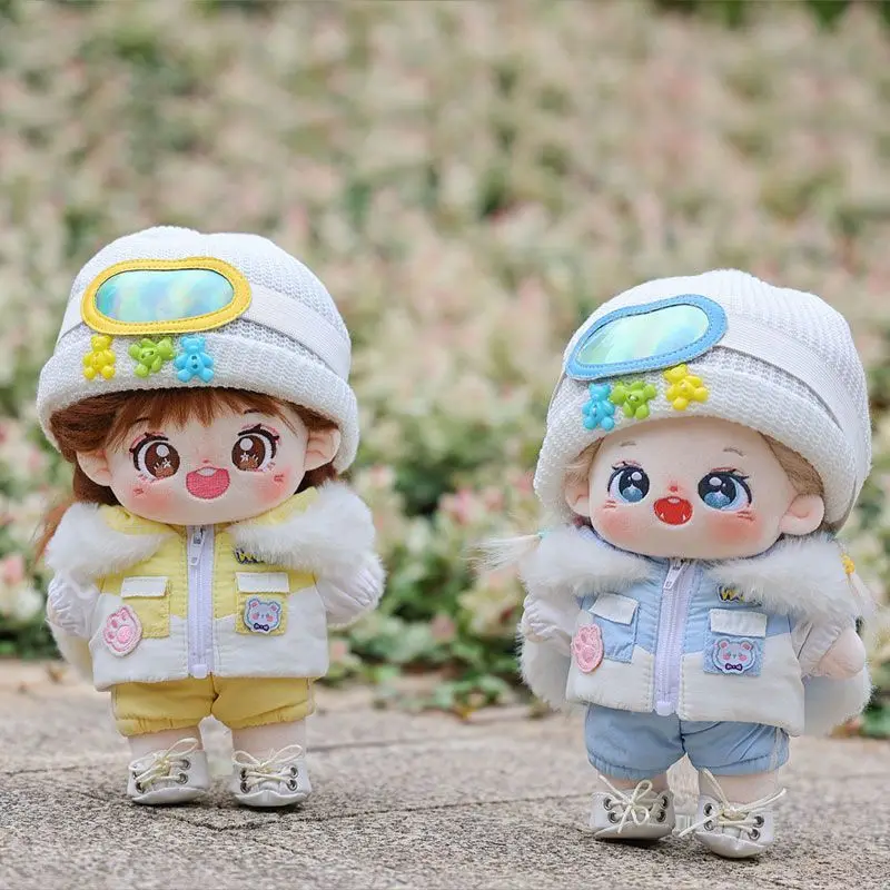 20cm cotton doll plush doll clothes girl doll clothes change dolls to give girls birthday gifts