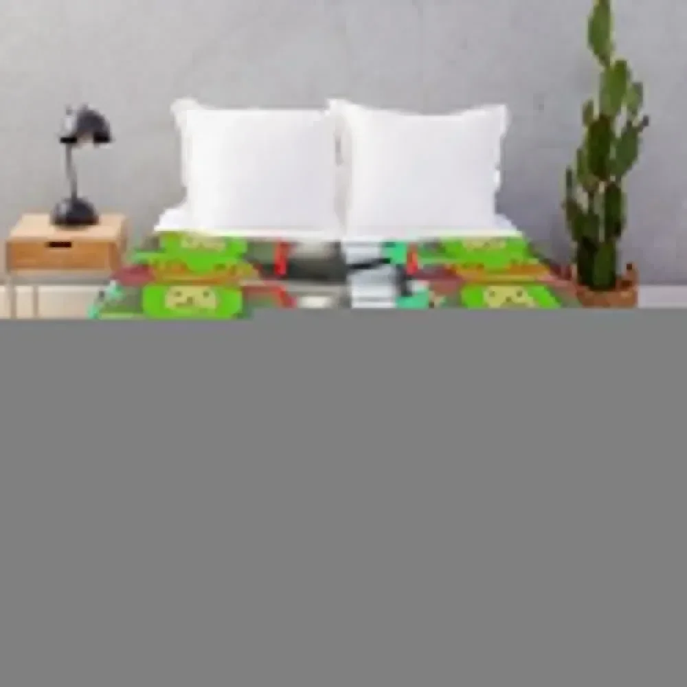 No No Square Throw Blanket Soft Warm Blanket Gift for Grandparents