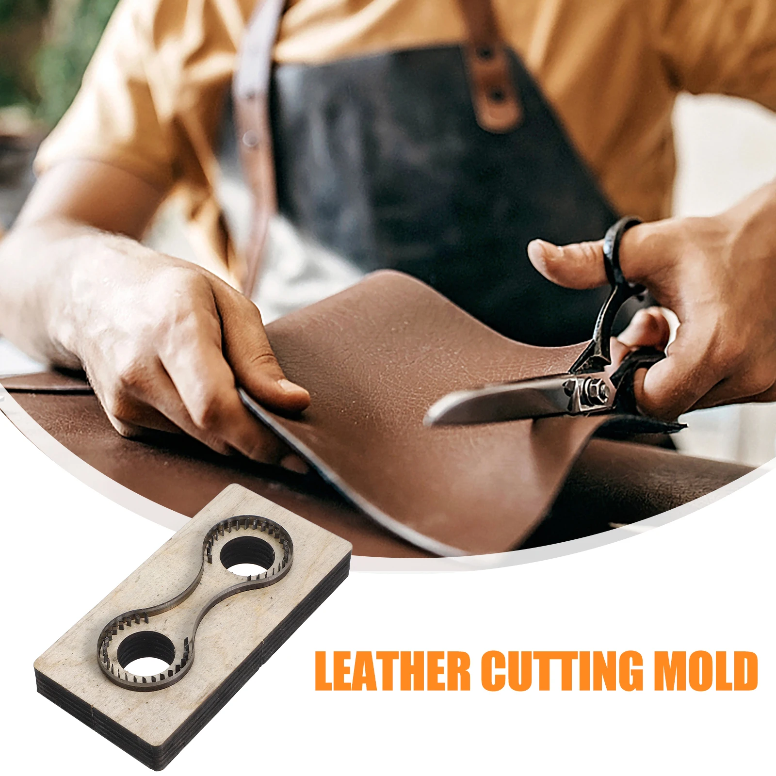 

Die Key Pendant Mold Diy Keychain Cutting Tool Durable Wooden Steel Design Portable For Intricate Patterns Diy