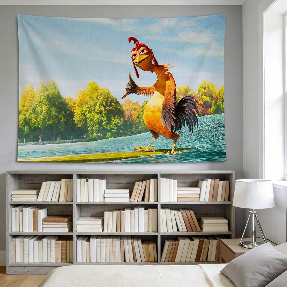 Cartoon Funny Meme Chicken J-Joe Flag For Room Dorm Party Hogar Bedside Living Room Wall Hanging Garden Decor Banner Gift