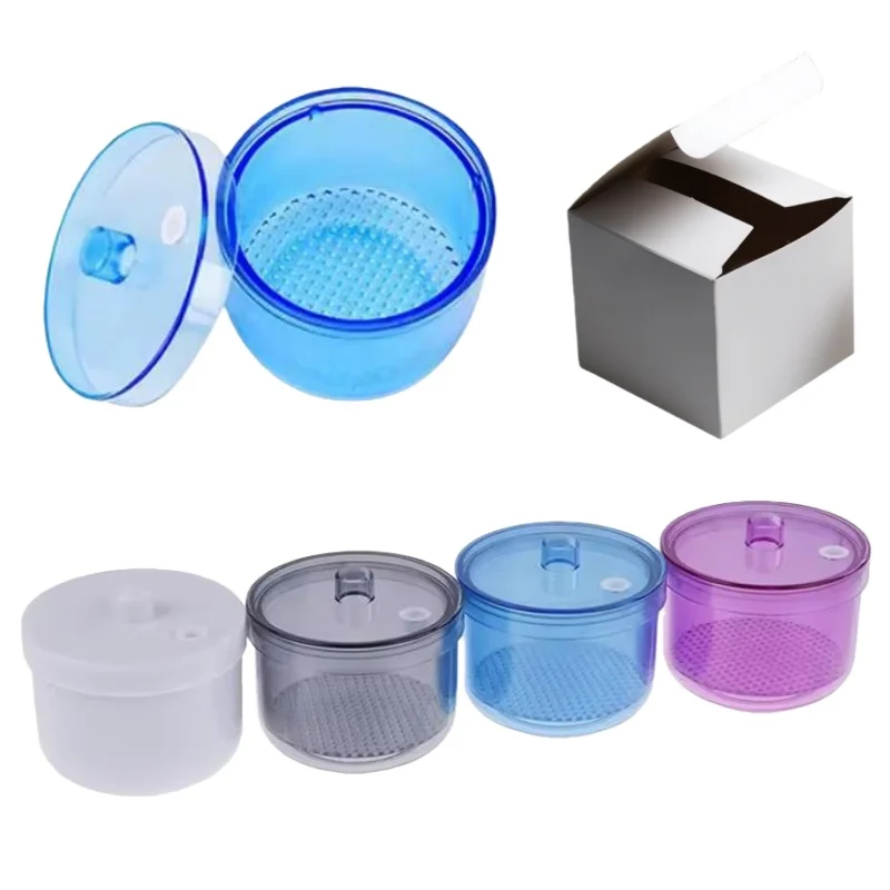 

Кейс для стоматологических боров с крышкой, фильтром, для очистки и замачивания, органайзер для стоматологических инструментов