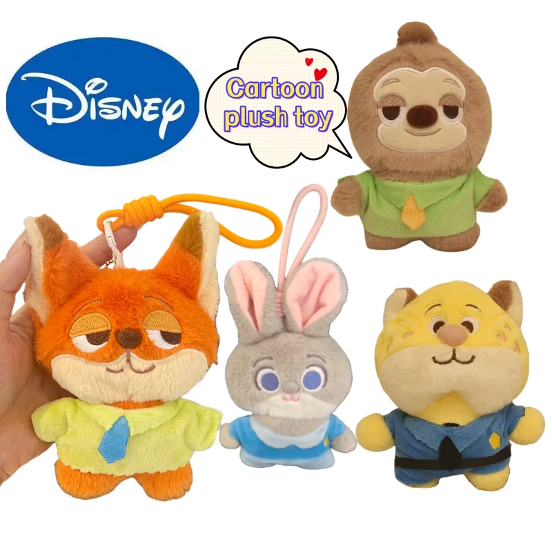 

Disney Judy Hopps Nick Wilde креативная мультяшная милая кукла ручной работы аниме периферийная кукла игрушка студенческая школьная сумка декоративный подарок