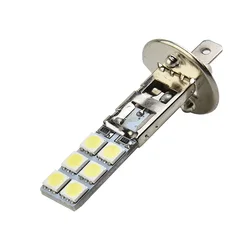 2pc H1 Car LED Headlamp Bulb 6000k 55W High Low Beam White Headlight Fog Driving Light Daytime Running Bulb For Auto Parts