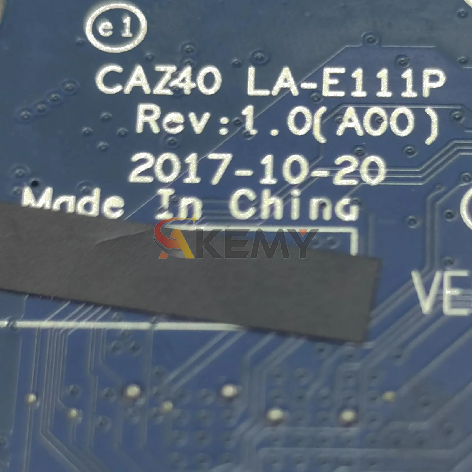LA-E111P Mainboard for Dell Latitude 12 5289 13 7389 Notebook, i3/i5/i7-7th Gen CPU 4GB/8GB/16GB RAM CN-0XY712 CAZ40 100% Test