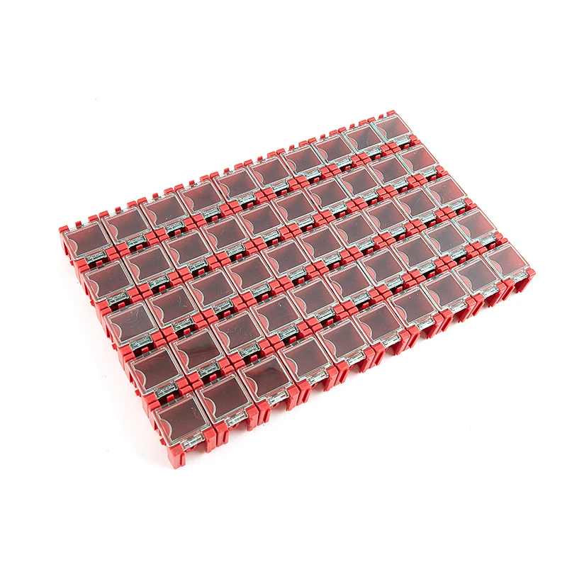 NONE 50 Teile/satz SMD SMT Elektronische Komponenten Container Mini Lagerung Boxen kit 8