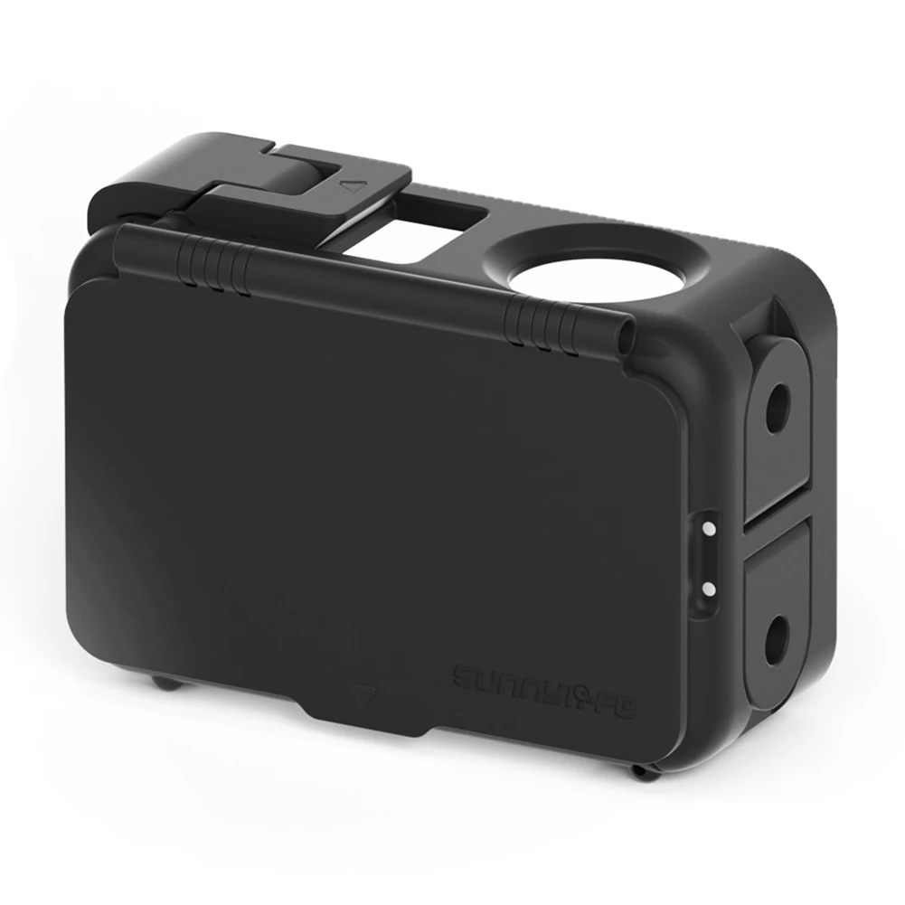 Obudowa ochronna z osłoną przeciwsłoneczną, klatka ochronna na kamerę, rama ochronna dla DJI Action 5 Pro, Action 4, Action 3