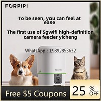 ZC automatic feeder cat with camera can video pet dog dog