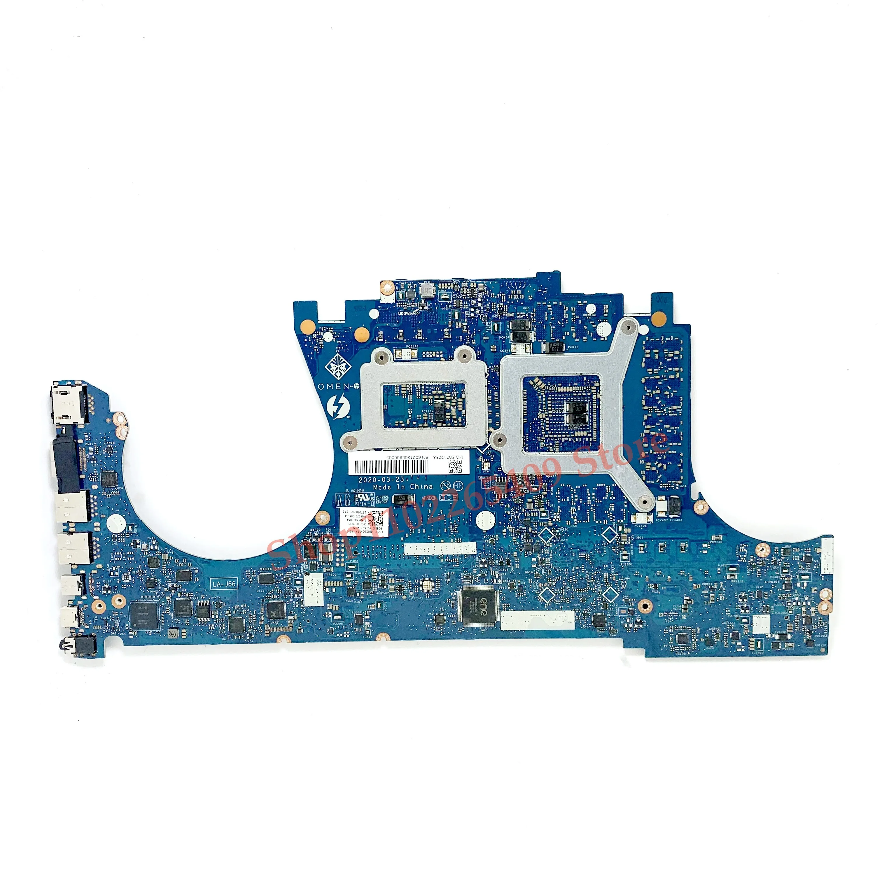 L97098-601 L97098-001 Mit SRH8Q i7-10750H CPU Mainboard Für HP 15-DH Laptop Motherboard GPC54 LA-J662P N18E-G0-A1 100% Getestet OK