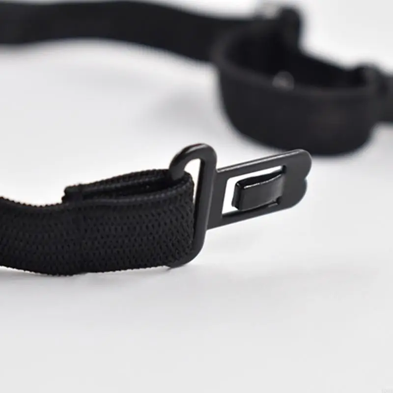 50Pcs Reusable Necktie Fastener For Weddings And Parties Tear Resistant Polyester Adjustment Feature Y08E