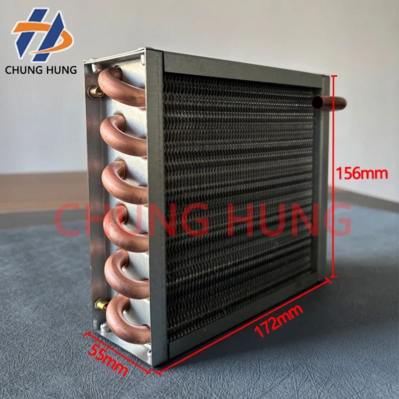 مكثف تبريد خزان المياه، مشعاع أنبوب النحاس، طابعة مسطحة بالأشعة فوق البنفسجية، مصباح معالجة LED، مكثف خزان المياه #5